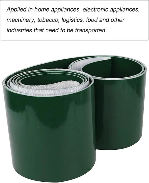 Built Like A Tank Blue PVC Conveyor Belt For Warehouse And Manufacturing Lines Featuring Abrasion Oil Heat Resistant Reinforced Polyester Core With Low Maintenance And Reliable Daily Performance