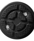 Heavy Duty 4 Pack 35Mm Shaft Screw Lift Feet Pads with rubber tops for auto hoists, ensuring stability and grip.