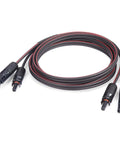 30 Ft 2x10 AWG Twin Solar Extension Cable With Copper Strand And Male And Female Connectors, Heavy Duty Plug And Play