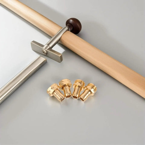 Upgrade Your Outdoor Setup With These Premium Brass Garden Hose Repair Kit Connectors Featuring Universal Fit For Quick Leak Stops High Pressure Tough Build And Easy DIY Fixes No More Wasted Water! brass hose repair kit connectors with metal hose and fittings