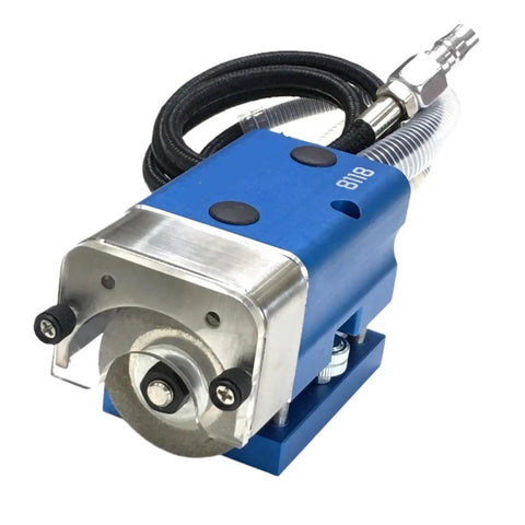 Heavy Duty Pneumatic Air Nick Grinder And Air Groove Grinding Machine Built Tough For Flat Die Cutter Jobs Smooth Operator Feel No Fuss Setup Straight Fire Accuracy Industrial Air Powered Bench Tool