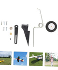 RC Plane Landing Gear Kit With Durable Wheels And Accessories For Stable Takeoffs And Landings, micro model parts visible