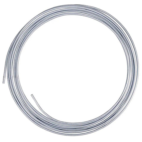 Coiled 316L Stainless Steel Brake Line Kit 3/16 Inch By 25 Foot Marine Grade Tubing With 16 SAE Fittings For Cars And Trucks Rust Resistant