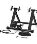 Magnetic Bike Trainer Stand For Indoor Cycling And Home Gym Use Foldable Stationary Bicycle Roller with eight level resistance