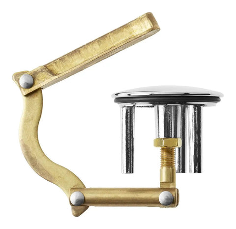 Replacement Stopper And Lift Toggle 29598-CP Polished Chrome For Faucet Drain Assembly, Durable Chrome Finish, Easy Install, Quality Part Replacement To Preserve Warranty, Keep Your Sink Running Smooth And Leak Free