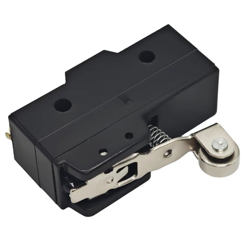 Pro Grade Micro Limit Switch With Hinged Roller Lever SPDT 1NO 1NC 15A 125-380VAC Snap Action For Industrial Control, Durable Build