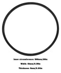 2x V Belt Sea Water Pump M20 508x10x6mm Replacement For Yanmar 2YM15 3YM20 3YM30 Marine Engine shown in black circle