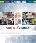 Image showing various applications of Sunburst thermoplastic sanding abrasives: jewelry, metalworking, 3D print, and more.