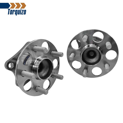 Rear Wheel Bearing And Hub Assembly Pair For Toyota Prius 2010 2015 With 5 Lug And ABS Excludes Prius C And Prius V Fits 2012 2015