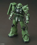Gundam The Origin Zaku II Type C6 R6 HG 1 144 Model Kit standing pose with green armor and shoulder markings