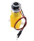Dual Shaft DC Motor With Magnetic Gearbox For DIY Arduino Robots And Smart Car Projects 3V To 6V Gear Reduction 1 To 48
