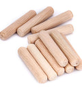 One Thousand Hardwood Dowel Pins Set Three Eighths Inch By One And One Half Inch Fluted Dowel Rods with Beveled Ends, pile view