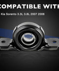 Front view of Kia Sorento Driveshaft Center Support Bearing Carrier for 2007 2008 3.3L 3.8L OE Replacement 0709C3E951 2680-91