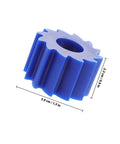 Hot LIFKOME Blue Mini Bike Chain Tensioner Roller Pulley Guide For Dirt Pit Motorcycle Adjuster Kit Fast Easy Install Heavy Duty 10mm, 10mm bore blue roller