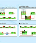 Diagram of electrical circuits from Awesome Hands On Electricity And Magnetism STEM Kid Friendly Kit Learn Series And Parallel Circuits