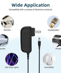 9V AC DC Power Adapter For ProForm 750R Magnetic Foldable Rowing Machine Plug And Play Compatible With PFRW58118 9V DC Power Supply Cord Charger Worldwide 100 240V Input shown with electronic devices including monitor, loudspeaker, and printer.