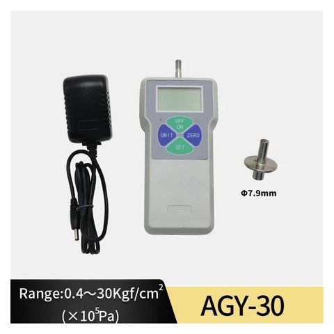 Ready To Roll Digital Fruit Hardness Tester Sclerometer Penetrometer Gauge with display unit and probe.