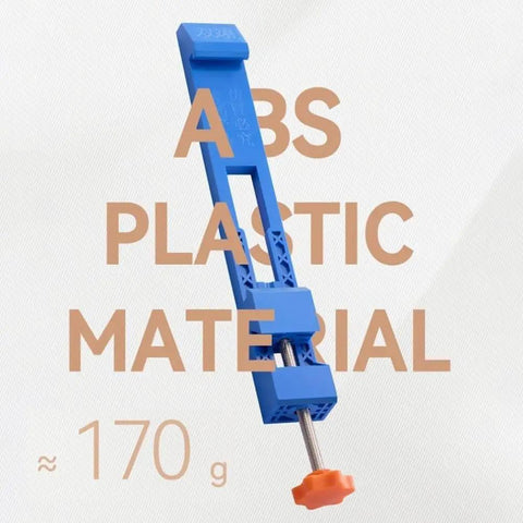 Adjustable Circular Saw Guide Base Clamp For Pro Grade Precision Wood Milling And Cutting Tasks In Blue Durable ABS Construction
