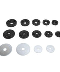 Sheet Metal Dimple Die Set For Harbor Hydraulic Punch Driver Pro Grade High Strength Carbon Steel And Nylon Dies