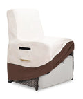 Heavy Duty Waterproof Outdoor Recliner Chair Cover For Patio And Lawn Fits Up To Thirty One Point Five Inch Deep 31 Inch Wide 41 Inch High 600D Oxford