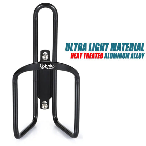 Lightweight Aluminum Water Bottle Cage For MTB Bikes Durable Bottle Holder Brackets Easy Mount With Drill Holes Required