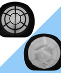 Top view of Replacement Filter Set For Bissell 3 In 1 Lightweight Stick Vacuum 38B1 38B1L 1059 Series, showing mesh and foam filters