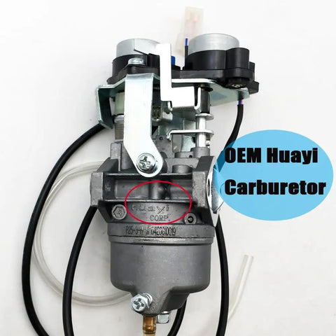 Carburetor For Champion Generator 3100 To 3500 Watt With Electric Choke And Two Step Motor Fits Electric Start Models OEM Huayi