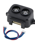 LiDAR Range Finder Sensor Module for Drones and Robots, single point micro ranging 0.2 to 8m using TOF tech with UART and I2C cables