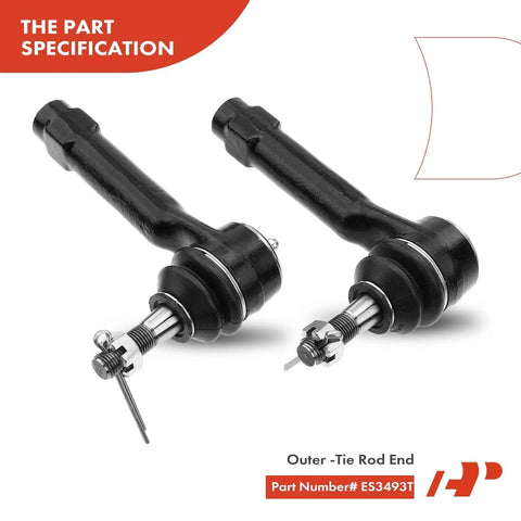 11 Piece Suspension Kit With Sway Bar Link Lower Ball Joint And Idler Arm For Chevy Silverado 1500 1999 2006 4WD And GMC Sierra 1500 1999 2006 4WD Plus Sierra 1500 Classic 2007 4WD Heavy Duty Truck Ready outer tie rod ends black steel