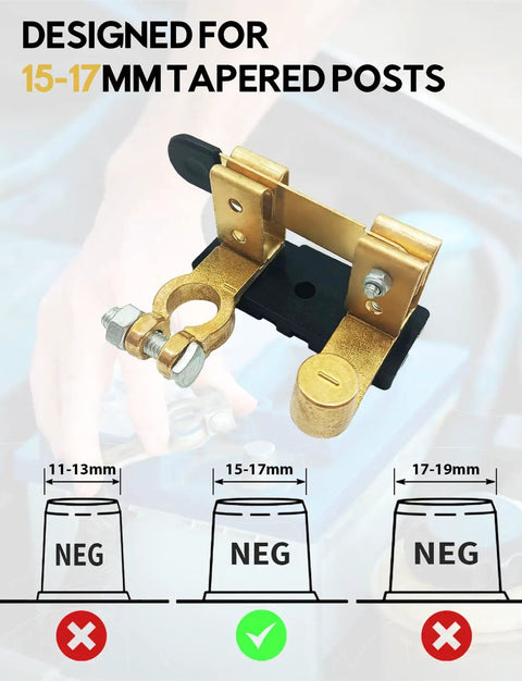 12V 24V Battery Disconnect Switch 250 Amp Knife Blade Kill Switch For Cars Boats Marine RVs Trucks ATVs Top Post Batteries