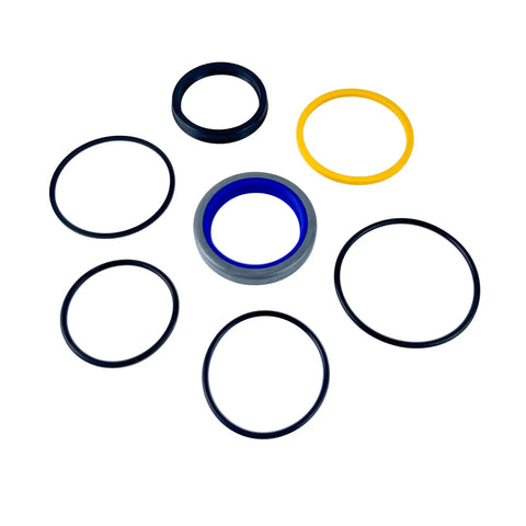 Hydraulic Seal Kit For Bush Hog Front End Loader Cylinders Two And Quarter Inch Cylinder With One And A Half Inch Rod Replacement Seals For 2400QT 2425QT 2440QT 2445QT 2840QT 2845QT, assorted seals