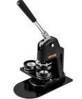 2-In-1 Button Maker Kit With 1.25 And 2.25 Inch Molds, No-Fuss Pin Badge Punch Press For DIY Kid-Friendly Projects machine