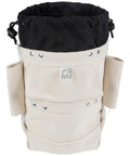 Extra Tall Top Closing Tool Bag With 3-Inch Drawstring, Heavy Duty No 4 Canvas, 5 X 12 X 9 Inches, Durable Tool Tote For Pros