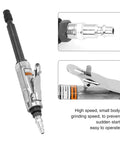Premium High Speed Air Angle Die Grinder Featuring Compact Pneumatic Design And Kickass Precision Metal Cutting for Pro Shop Work.