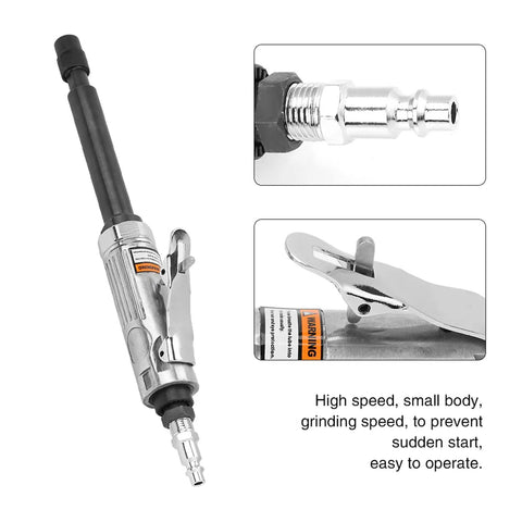 Premium High Speed Air Angle Die Grinder Featuring Compact Pneumatic Design And Kickass Precision Metal Cutting for Pro Shop Work.