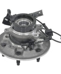 Front Right 4WD Wheel Bearing And Hub Assembly With ABS For 04 To 08 Chevy Colorado, 04 To 08 GMC Canyon, with 6-lug design