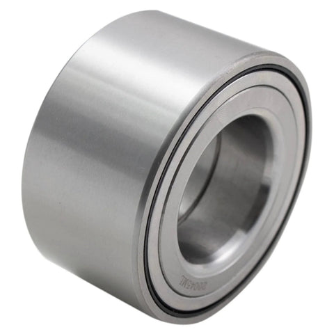 Close-up of a single wheel bearing from the Beefy Front Wheel Bearing And Hub Kit For 2010 To 2015 Lexus RX 350 RX 450h And 2008 To 2011 Toyota Highlander Includes Two Front Wheel Bearings And Two Front Hubs DIY Ready.