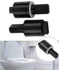 Hydraulic Soft Close Toilet Seat Dampers 2 Pack Emiif Rotary Torque Dampers For Slow Close Lids Left And Right Options, installed