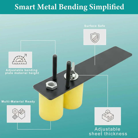 Heavy Duty Sheet Metal Bender Tool For Roofing Adjustable 0-90 Degree Roller Bender with components and features showcased