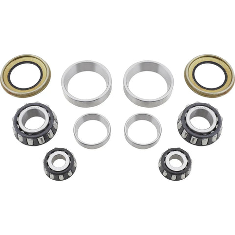 Beefed-Up Tapered Roller Wheel Bearing Conversion Kit With Two Inner And Two Outer Bearings, Races And Seals for Chevy and Pontiac
