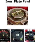 Universal Pull Start Assembly with iron plate pawl for Honda and clone 196cc to 224cc engines, showing recoil starter compatibility.