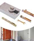 Beefy Hidden Door Hinges With 360 Degree Pivot For Secret Doors High Load Bearing Smooth Quiet Rotation hardware components