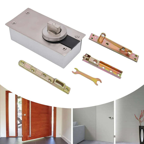 Beefy Hidden Door Hinges With 360 Degree Pivot For Secret Doors High Load Bearing Smooth Quiet Rotation hardware components