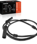 Rear Abs Wheel Speed Sensor For Bmw 2 3 4 M Series 2.0L 3.0L with cable and connector, durable and reliable replacement part.