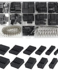 620 Piece Dupont Crimp Pin Connector Kit With 2.54mm Pitch JST SM Style Sockets And Adapters Male And Female Pins Kit