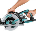 Lightweight Magnesium Hypoid Saw With Seven And One Quarter Inch Blade, 13.2 Lb Job Site Tough Power Tool, Oil Bath Tech