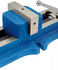 Self Centering Vice Low Profile 50mm Jaw For Precision CNC Milling Grinding Machine hardened steel workholding clamp view from side