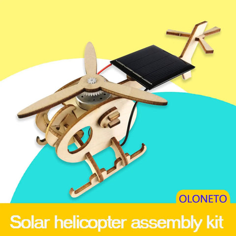 Hands On DIY Solar And Wind Power Generator Kit For Adults Buildable Fan Helicopter And Carousel With Solar Panel Motor And Light Bulb Learn Renewable Energy Through Creative Projects And Fun STEM Toys, wooden solar helicopter kit