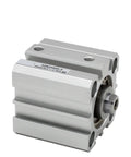 SDA50 Air Pneumatic Cylinder Double Acting Compact Linear Actuator with 5 to 100 mm Stroke, metal finish