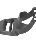 Chain Brake Baffle Handle Guard For 435 440 445 450 With ABS Replacement Hand Lever in black, side view
